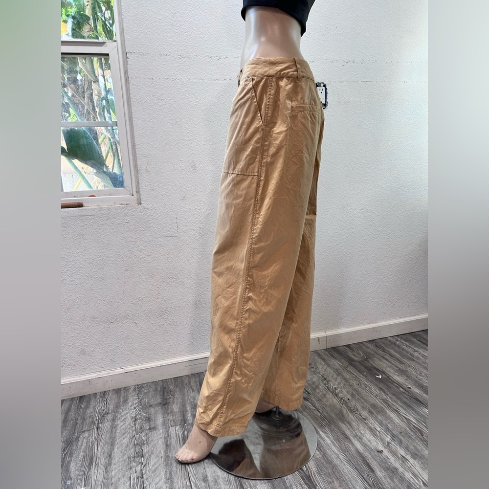Who What Wear Beige Cotton pants size:8 - Picture 13 of 16